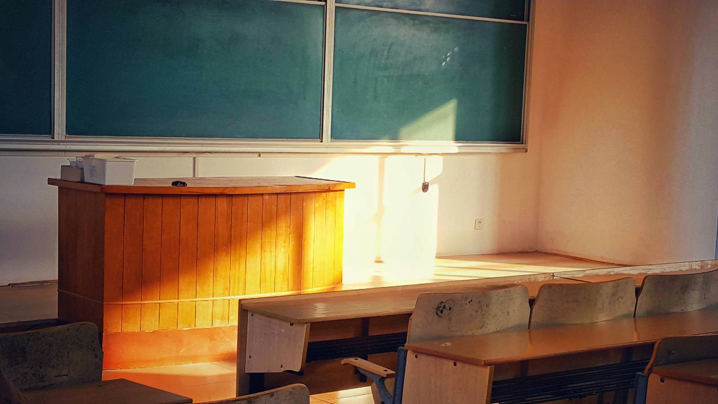 Generic file photo of an empty classroom; not this story's people, location or event